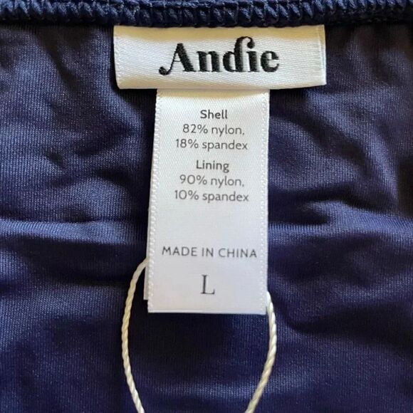 Andie The Bikini
Bottom Low Rise Classic
Bikini Bottom Navy SZ L #1446 - Picture 6 of 8